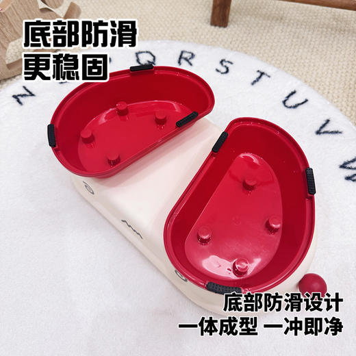 圆形高脚不锈钢猫碗宠物碗猫咪用品喂食饮水猫咪喝水碗狗狗食盆碗 商品图2