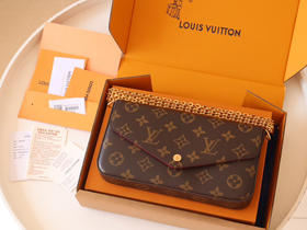 春夏特惠💰660 渠道级LV te级LV 三合一 POCHETTE FELICIE 手袋 M81896/61276