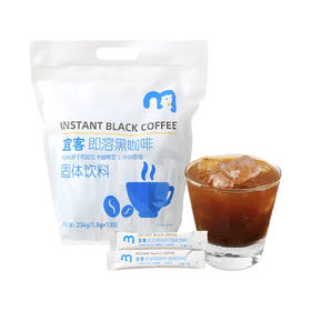 麦德龙 宜客 即溶黑咖啡 234g（1.8g*130）