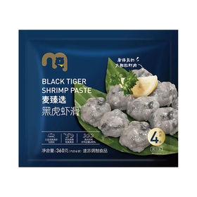 麦德龙 麦臻选 黑虎虾滑 360g