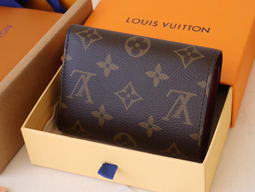 春夏特惠💰520 渠道级LV te级LV M41938紫红/62360粉/62472棕 VICTORINE 钱夹 商品图5