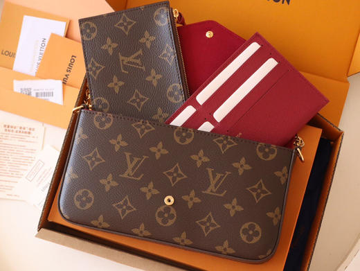 春夏特惠💰660 渠道级LV te级LV 三合一 POCHETTE FELICIE 手袋 M81896/61276 商品图7
