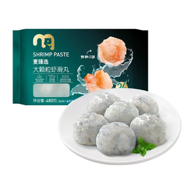 麦德龙 麦臻选 大颗粒虾滑丸 480g