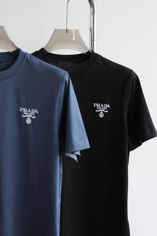 26 P.R.D 丝光平纹刺绣标识短袖T恤 TX726 商品图3