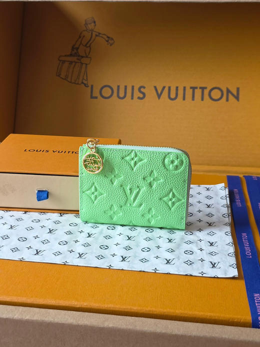春夏特惠💰360 原单LV 零钱卡包M27270 绿 “彩虹”系列 商品图0