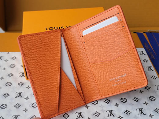 春夏特惠💰320 原单LV M14883卡包橙 商品图4