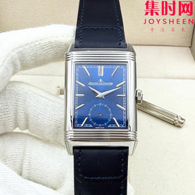 MG积家翻转系列 双面翻转 两针半 男士机械腕表 Reverso Classic Large Duoface Small Second 男款翻转系列