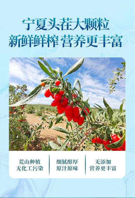福寿康宁红枸杞原浆 商品图3