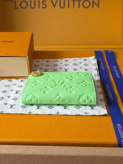 春夏特惠💰360 原单LV 零钱卡包M27270 绿 “彩虹”系列 商品图2