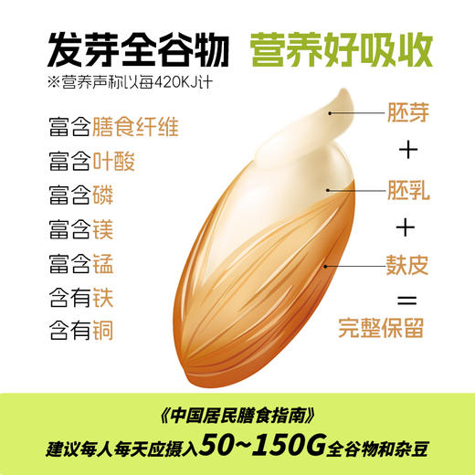  谷物世界 即食萌芽燕麦饭 低GI食品/麦香浓郁/开袋即食 【正安】 商品图2