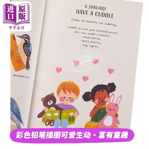 【中商原版】Annelies Draws 365天的幸福小事 365 Ways to Celebrate Every Day 儿童绘本图画书 英文原版 进口图书 商品图2