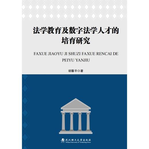 法学教育及数字法学人才的培育研究 商品图0