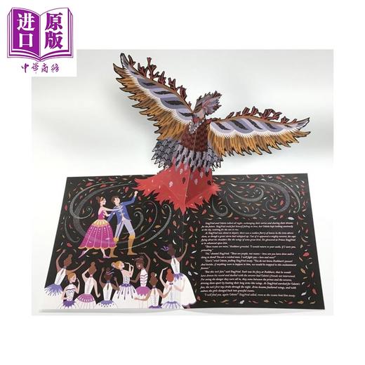 【中商原版】天鹅湖立体书 Swan Lake 英文原版 儿童立体绘本 精美插图 巧妙的立体设计 全彩插图经典故事 进口童书 精装 商品图3