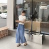【爆款，预售5天内发货】【果冻软牛仔，天然纯天丝】【遮肉显瘦，时髦百搭】夏季新款女轻薄松弛感阔腿九分凉爽莱赛尔天丝牛仔气球裤 商品缩略图1