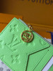 春夏特惠💰360 原单LV M27668草绿 全皮压花卡包钱包 Card Case Porto Cult Romy 钱夹 作为“彩虹”系列 商品缩略图5
