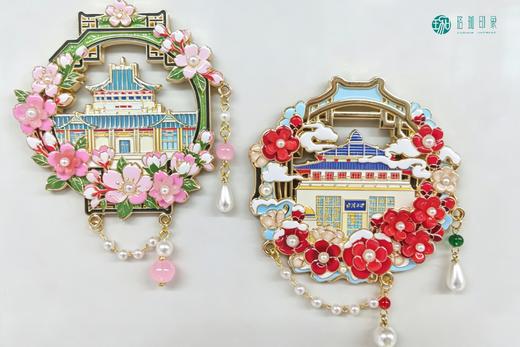 武大珞珈立体冰箱贴 商品图6