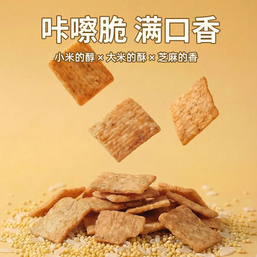 【谦益】香畴 益米锅巴 五香味/香辣味 自然农法标准原粮 天然调味料 健康零食  160g【多联装】 商品图2