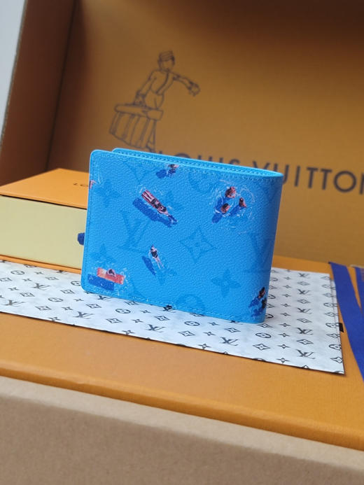 春夏特惠💰330 原单LV 钱包M14874短夹蓝 商品图1