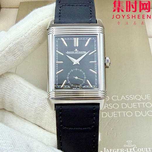 MG积家翻转系列 双面翻转 两针半 男士机械腕表 Reverso Classic Large Duoface Small Second 男款翻转系列 商品图0