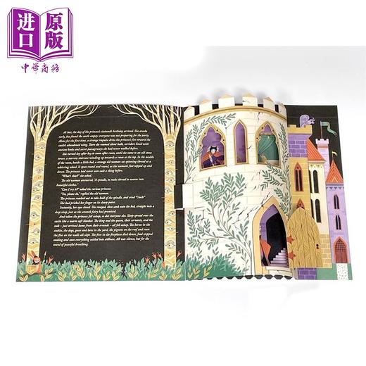 【中商原版】立体童话书 睡美人 Sleeping Beauty 英文原版 儿童立体绘本 精美立体设计 插图经典童话故事书 进口童书 精装 商品图3