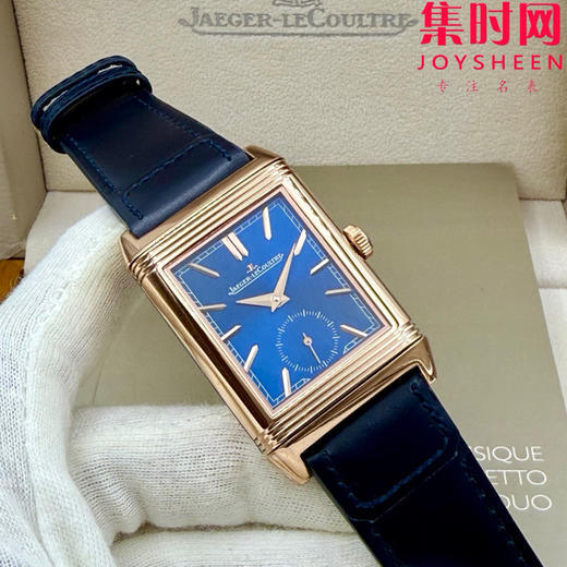 MG积家翻转系列 双面翻转 两针半 男士机械腕表 Reverso Classic Large Duoface Small Second 男款翻转系列 商品图1
