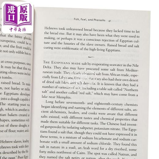 预售 【中商原版】盐的世界史 马克 科兰斯基 Salt A World History 英文原版 Mark Kurlansky 经济 科学 政治 和烹饪中的盐 商品图3