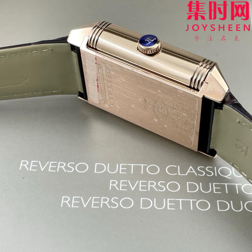 MG积家翻转系列 双面翻转 两针半 男士机械腕表 Reverso Classic Large Duoface Small Second 男款翻转系列 商品图5
