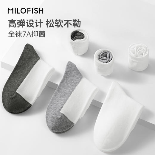 【成人儿童袜】米乐鱼夏季新款儿童棉袜网眼透气袜校园学生袜 商品图4