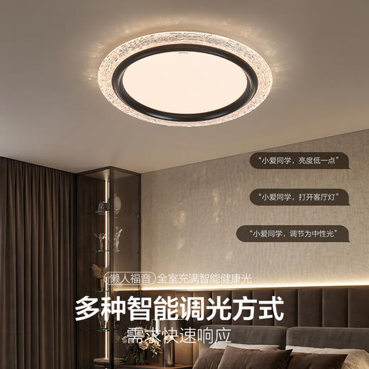 欧普 时空之门 全光谱卧室吸顶灯 商品图3