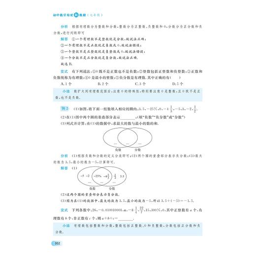 初中数学培优新教程（七年级）/小初高贯通|渗透思想方法|注重能力培养/总主编 孙军波 丁新宇/本册主编 陈小青 潘永中 商品图2