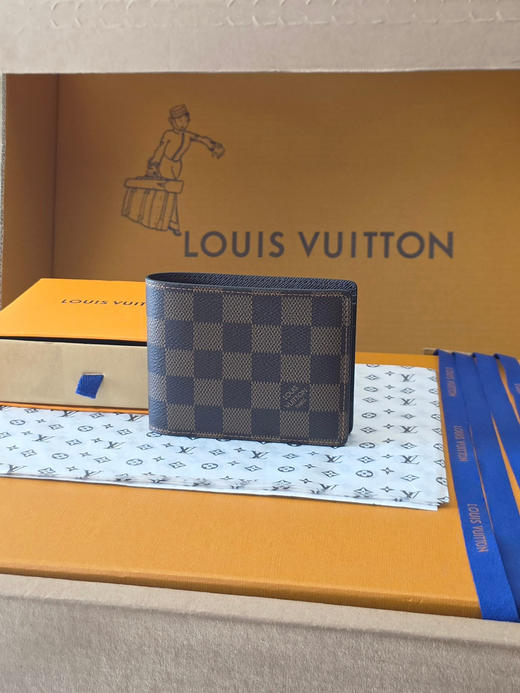 春夏特惠💰290 原单LV MULTIPLE短钱夹 M60895 商品图0