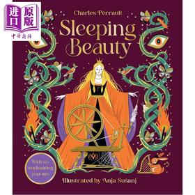 【中商原版】立体童话书 睡美人 Sleeping Beauty 英文原版 儿童立体绘本 精美立体设计 插图经典童话故事书 进口童书 精装