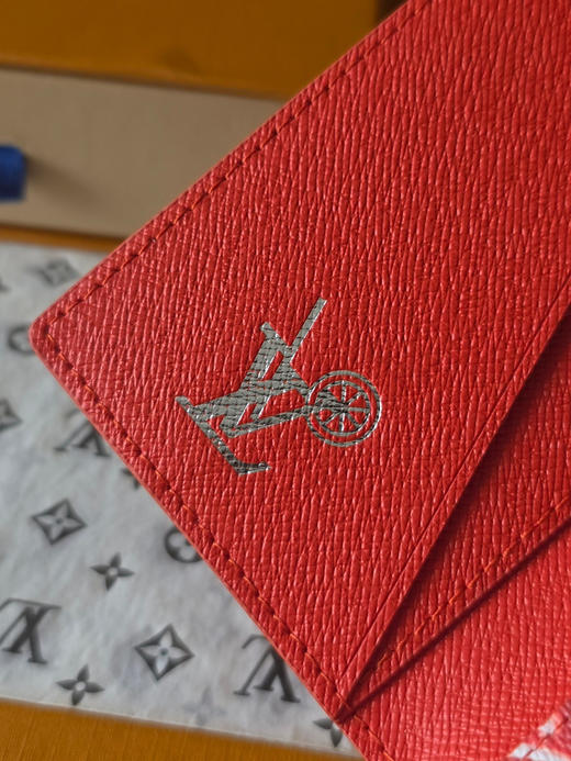 春夏特惠💰320 原单LV M28622 卡包橙 商品图6