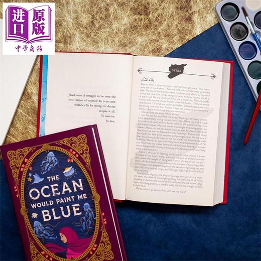 预售 【中商原版】大海会将我染成蓝色  只要柠檬树还在生长 作者 The Ocean Would Paint Me Blue 英文原版 Zoulfa Katouh 商品图4