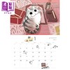 预售 【中商原版】与猫共度的夜晚 2027年日历 日文原版日韩 夜は猫といっしょ 2027 CALENDAR 商品缩略图1