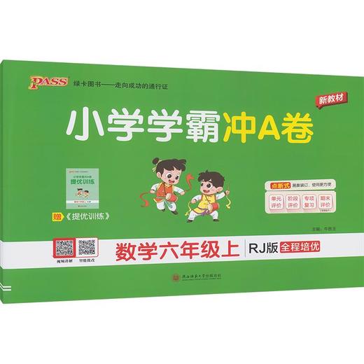 暂AM课标数学6上(人教版)/小学学霸冲A卷 商品图0
