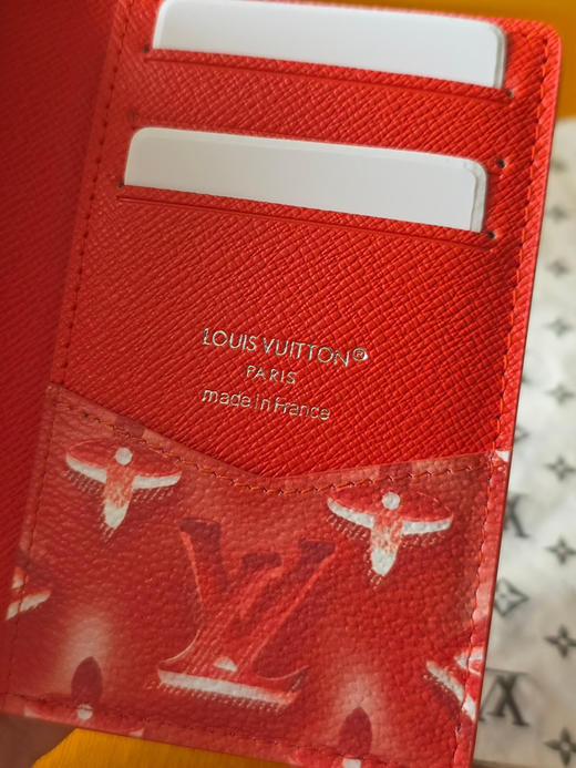 春夏特惠💰320 原单LV M28622 卡包橙 商品图8