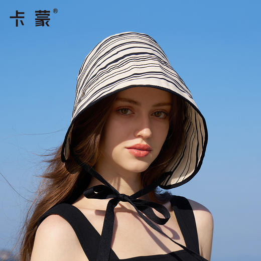 Kenmont卡蒙帽子女款2026新款防晒遮阳帽大帽檐防紫外线可折叠太阳帽春夏KM-6261-092 商品图1