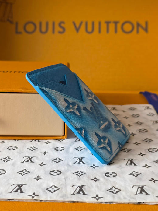 春夏特惠💰320 原单LV M28786 手机磁吸贴蓝 商品图7