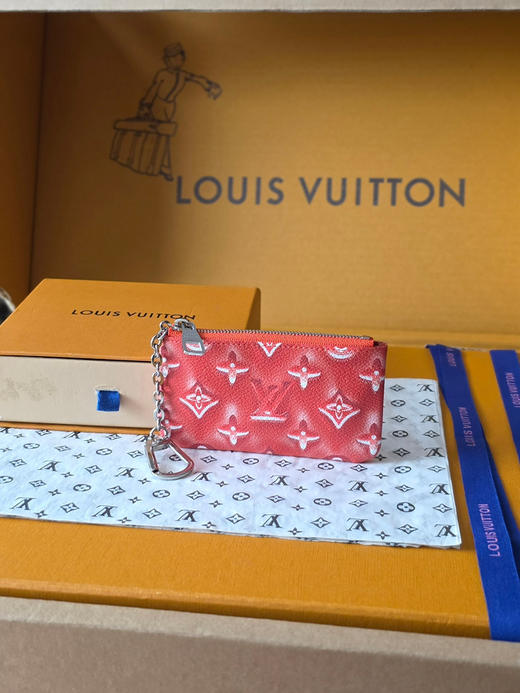 春夏特惠💰320 原单LV M28665 拉链零钱包橙 商品图0