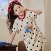 【卡通印花❗️宽松直筒】2026 夏季新款女童纯棉 T 恤连衣裙中小童卡通小熊印花宽松。xd★深秘心选 商品缩略图1