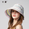 Kenmont卡蒙帽子女款2026新款大帽檐防紫外线防晒帽太阳帽渔夫帽遮阳帽夏KM-6250-903 商品缩略图2