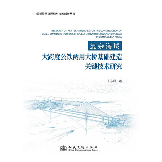 复杂海域大跨度公铁两用大桥基础建造关键技术研究 商品图3
