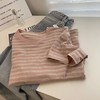 【超模君精选】塞纳河畔·条纹短袖 80-140斤可穿，四色可选，臻选棉+氨纶材质，透气舒爽，优雅文艺的短袖，真的好好看呀~ 商品缩略图12