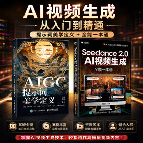 seedance全能一本通+提示词创作手册 套装2册多sku