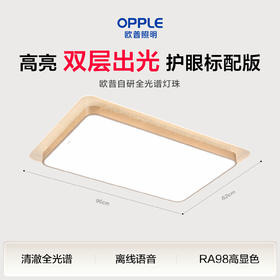 新品🔥欧普 光梦4 全光谱1米大尺寸满天星客厅吸顶灯套餐