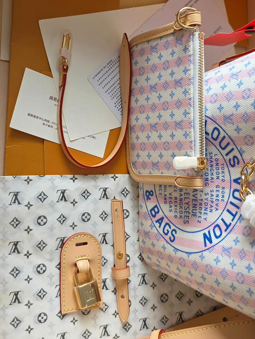 春夏特惠💰780 原单LV 【ALL IN BB 手袋】M29115 芯片版 本款 LV Stamp 系列 All In BB 手袋 商品图1