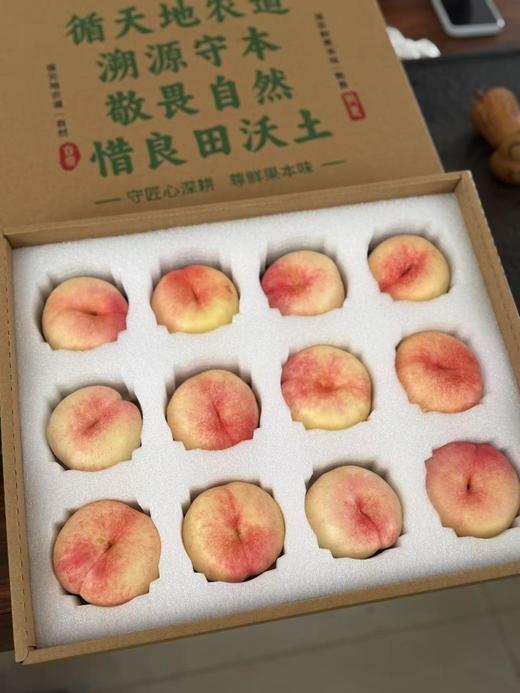 【预售】极客蟠桃（香妃蜜）丨蜜软多汁，自带蜜香，多汁化渣，到货先挑软的吃，硬的放软吃汁水更足，个别会有干疤，不影响食用，介意慎拍。⭐️京东快递 商品图7