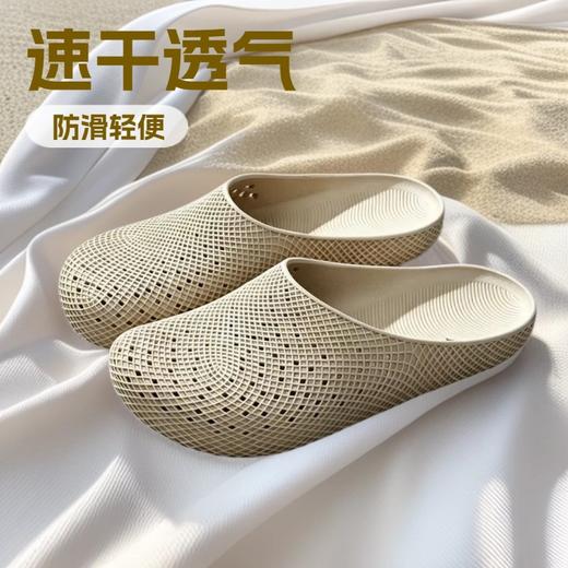 尺码需拍大一码！【安梨口袋--情侣款踩屎感溯溪凉拖】Q弹舒适踩感，包头防撞设计，防滑耐磨不闷脚，高密EVA一体成型工艺，空气囊阔版型，360°立体感多方位透气孔，居家休闲溯溪出行超百搭！ 商品图11