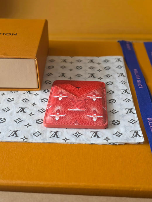 春夏特惠💰320 原单LV M28786 手机磁吸卡包橙 商品图3